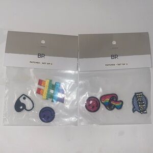 Bp. Set of 6 Rainbow Patches